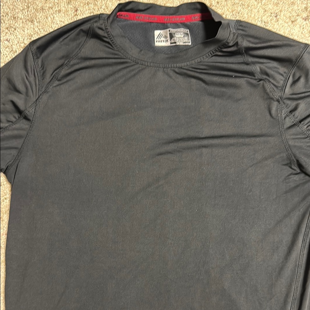 Reebok Men's Black Athletic Shirt